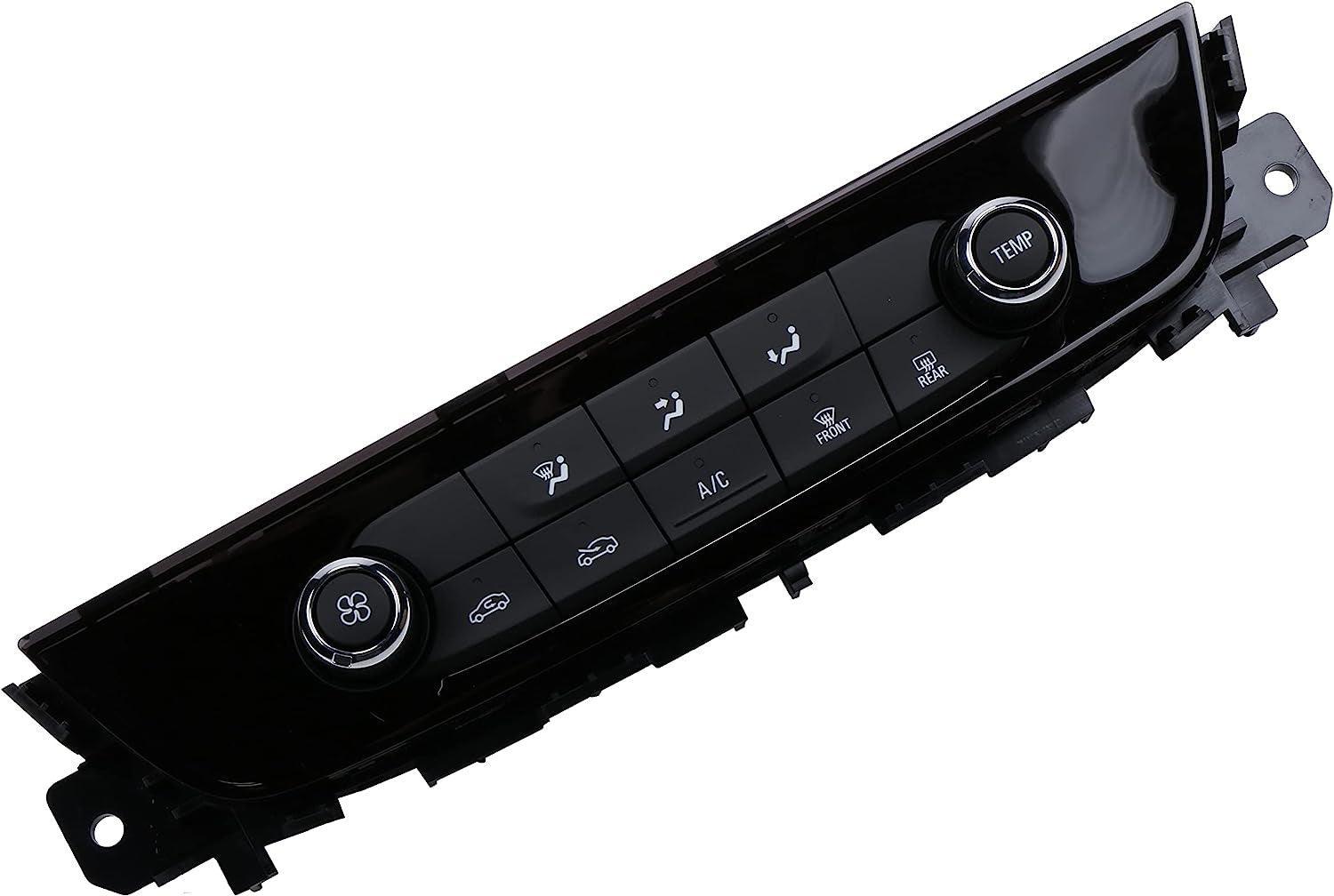 GM Original Equipment 15-76010 Jet Black Heating and Air Conditioning Control Panel