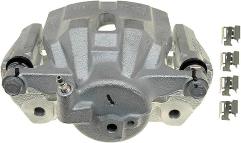 Acdelco Gold 18FR2717 Front Driver Side Disc Brake Caliper Assembly (Friction Ready Non-Coated), Remanufactured