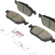 BOSCH BC1645 QuietCast Premium Ceramic Disc Brake Pad Set - Compatible with Select Ford Escape, Transit Connect; FRONT