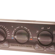 15-72667 GM Original Equipment Heating and Air Conditioning Control Panel with Rear Window Defogger Switch