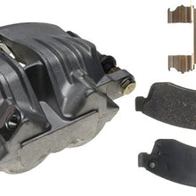 Gold 18R1519 Front Passenger Side Disc Brake Caliper Assembly with Ceramic Pads (Loaded Non-Coated), Remanufactured
