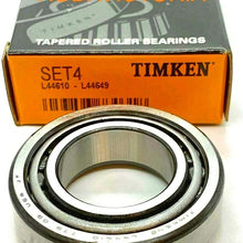 Timken Set 4,L44649 & L44610 ONE Cup & ONE Cone Set Free USA Shipping New Set4