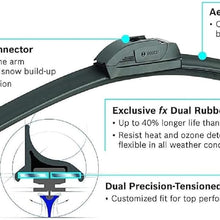 BOSCH 22A22B ICON Beam Wiper Blades - Driver and Passenger Side - Set of 2 Blades (22A & 22B)