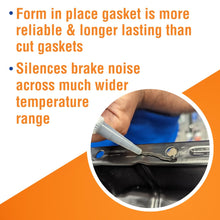 Permatex 82180 Ultra Black Maximum Oil Resistance RTV Silicone Gasket Maker, Sensor Safe And Non-Corrosive, For High Flex And Oil Resistant Applications 3 oz