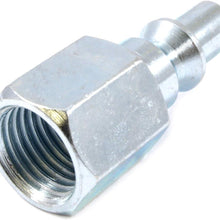 Forney 75473 Air Fitting Plug, Aro Style, 1/4-Inch-by-1/4-Inch Female NPT