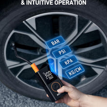 AstroAI L7 Tire Inflator Portable Air Compressor Cordless Mini Bike Pump with Digital Dual Values Display, 150 PSI Car Tires Air Pump with LED Lights&Pressure Gauge for Auto, Motorcycles, Bikes, Balls