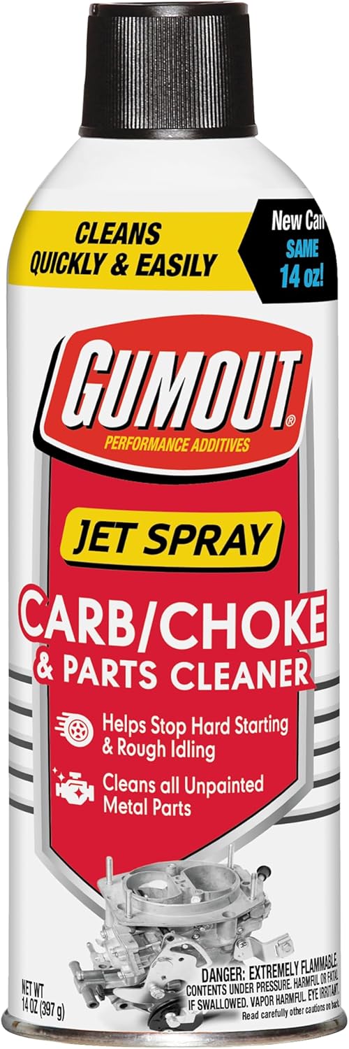 Gumout 800002231 Carb and Choke Cleaner Jet Spray - 14 oz.