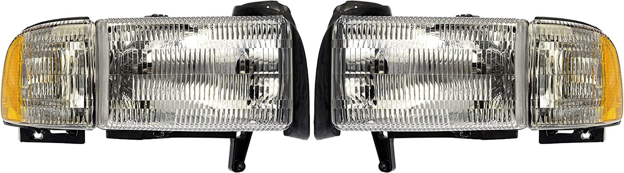 Dorman 1590121 Headlight Assembly for Select Dodge Models, 2 Pack