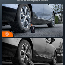 AstroAI L7 Tire Inflator Portable Air Compressor Cordless Mini Bike Pump with Digital Dual Values Display, 150 PSI Car Tires Air Pump with LED Lights&Pressure Gauge for Auto, Motorcycles, Bikes, Balls