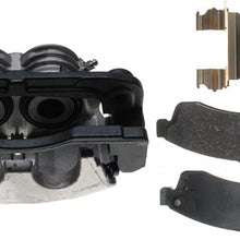 Gold 18R1519 Front Passenger Side Disc Brake Caliper Assembly with Ceramic Pads (Loaded Non-Coated), Remanufactured