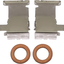 Gold 18R12464C Front Disc Brake Caliper Assembly with Ceramic Pads (Loaded Coated), Remanufactured