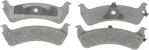 Advantage 14D667M Semi-Metallic Rear Disc Brake Pad Set with Wear Sensor