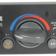 GM Original Equipment 15-72584 Heating and Air Conditioning Control Panel with Rear Window Defogger Switch