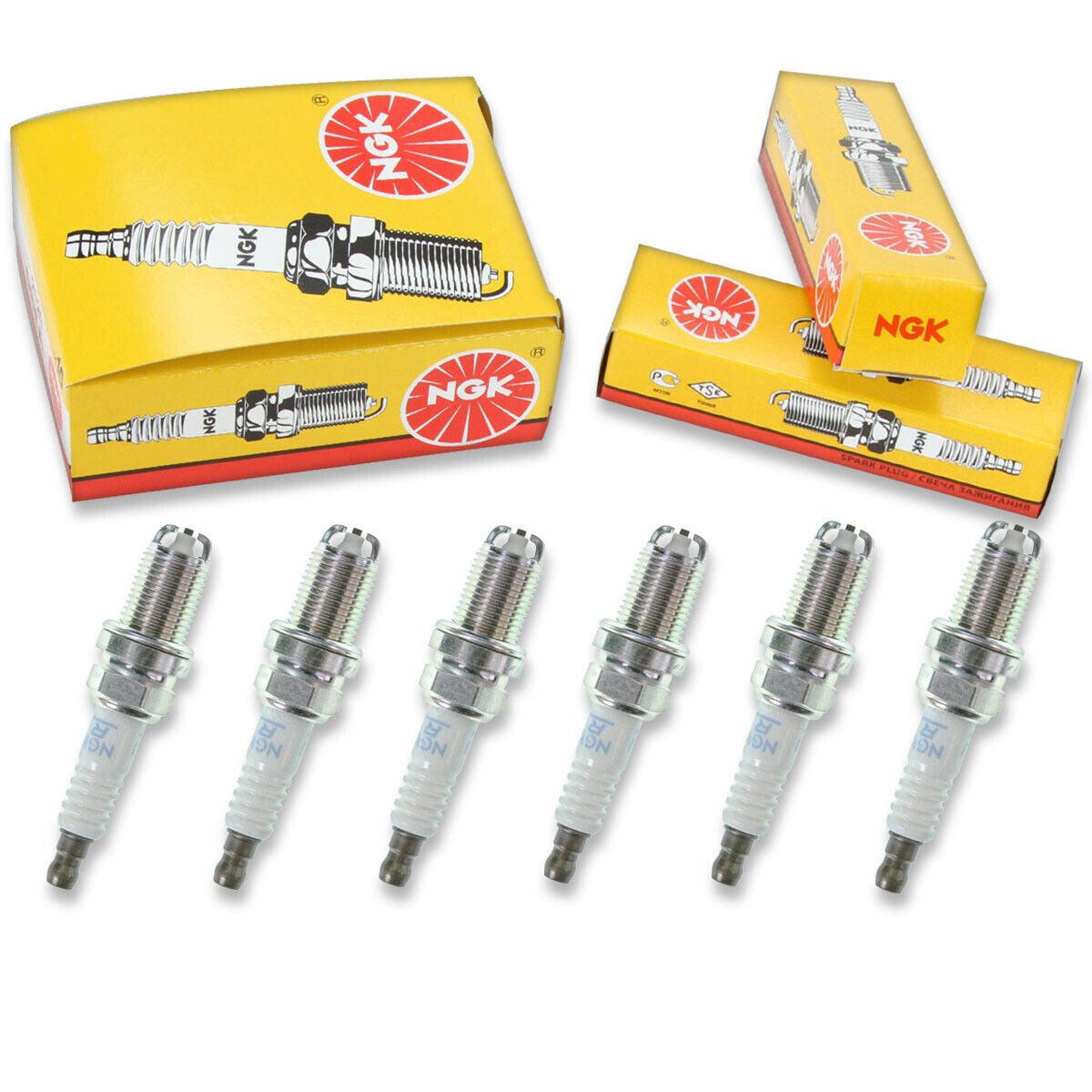 6 Pc 6 X NGK Standard Plug Spark Plugs 5881 BKR7EKU Tune up Kit for Yamaha