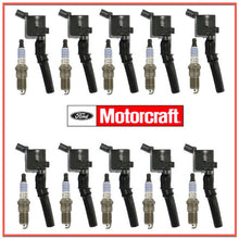 10 FORD Spark Plugs & Coils Motorcraft SP479 OEM# AGSF22WM DG508 6.8 V10