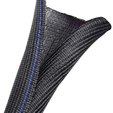 Design Engineering 010652 Easy Loom - Split Wire Sleeve, 3/8" (10Mm) X 20' - Black
