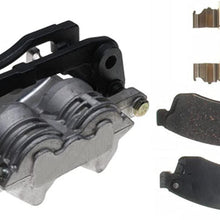 Gold 18R1519 Front Passenger Side Disc Brake Caliper Assembly with Ceramic Pads (Loaded Non-Coated), Remanufactured