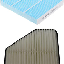 Bosch 6055C & 5520WS HEPA Cabin Air Filter and Air Filter Bundle