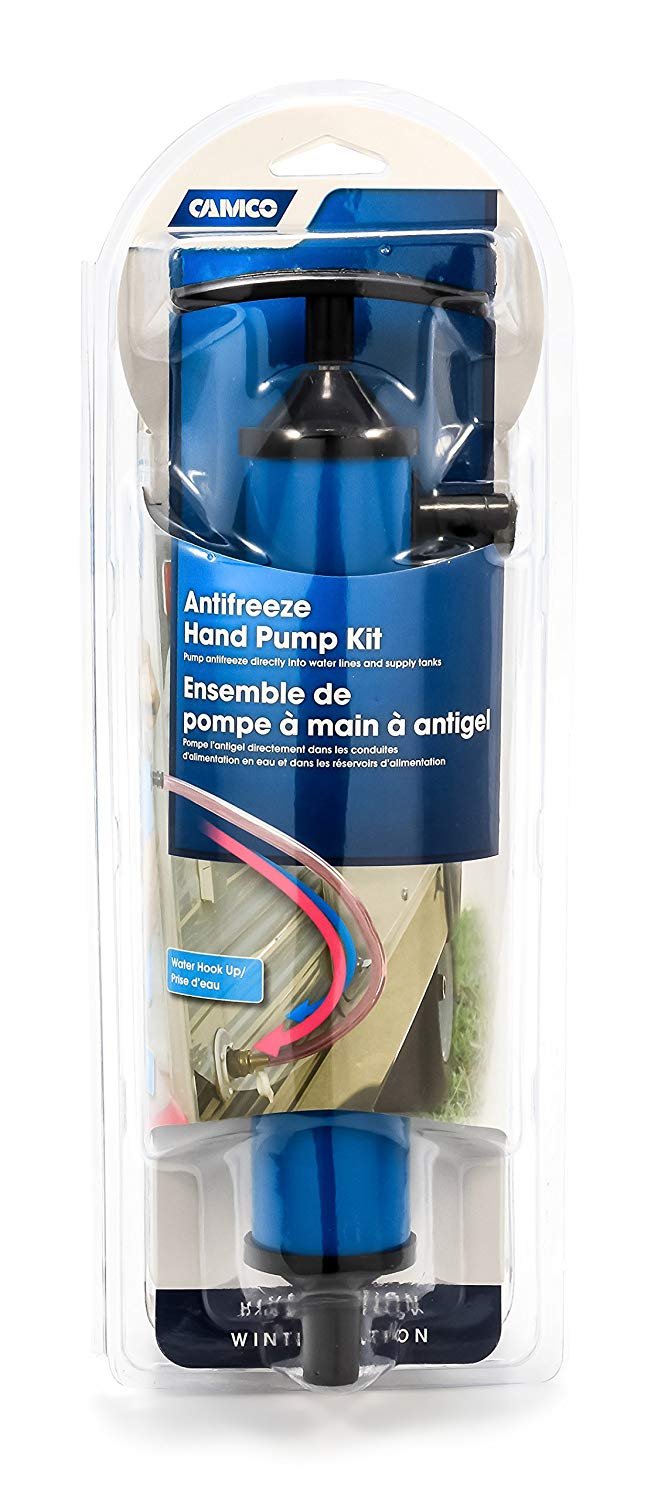 Camco Antifreeze Hand Pump Kit- Pumps Antifreeze Directly Into the RV Waterlines and Supply Tanks, Makes Winterizing Simple and Easier (36003)