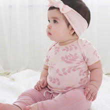 Modern Moments by Gerber Baby Girl Onesies Bodysuits, Diaper Cover, and Headband Set, 6-Piece
