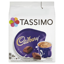 TASSIMO Cadbury Hot Chocolate Drink 16 discs, 8 servings (Pack of 5, Total 80 discs, 40 servings)
