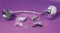 V-Twin Manufacturing Classic Chrome 6V Trumpet Horn 33-0698