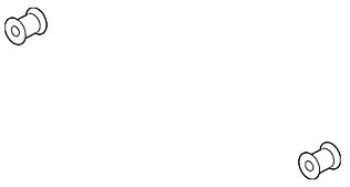 Genuine Kia 55227-2F000 Suspension Arm Bushing, Rear