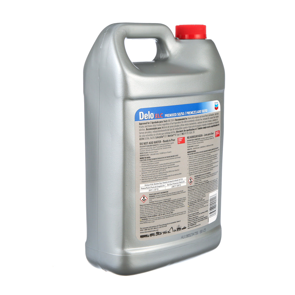 Chevron Delo ELC Antifreeze and Coolant Premixed 50/50 PartLimit