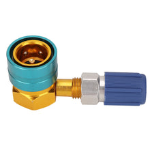 OTVIAP R1234YF to R134A Low Side Quick Coupler Adapter Car Air-conditioning Fitting, Car Air-conditioning Fitting, R1234YF to R134A