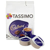 TASSIMO Cadbury Hot Chocolate Drink 16 discs, 8 servings (Pack of 5, Total 80 discs, 40 servings)