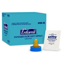 Enfamil Nipples, Standard-Flow Soft Bottle Nipples, 12 Pack, Latex-Free and BPA-Free