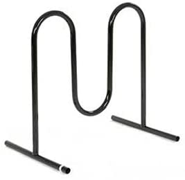 Global Industrial Wave Bike Rack, Black, Free Standing, 5-Bike