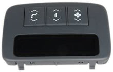 ACDelco 15-73616 GM Original Equipment Blue Roof Console Auxiliary Heating and Air Conditioning Control Panel