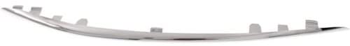 Make Auto Parts Manufacturing - C300 15-16 FRONT BUMPER MOLDING RH, Outer, Lower, Chr, w/o AMG Pkg, and Luxury Pkg, Sedan - MB1047130 (MB1047130)