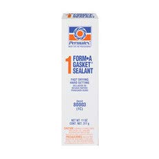 PERMATEX Form-A-Gasket 1C Gasket Maker Reddish Brown Paste 11 OZ Tube - 80003