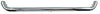 MACs Auto Parts 16-55322 Model T Radiator Shield Trim Strip - Chrome
