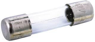 COOPER BUSSMANN BK/AGX-7 FUSE, CARTRIDGE, 7A, 6.3X25.4MM, FST ACT (10 pieces)