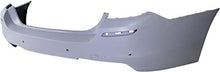 Evan-Fischer Rear Bumper Cover  51128048594 Compatible with 2011-2016 BMW 528i/535i Primed with M Package with Park Dist Control Sensor Holes Sedan