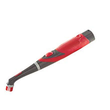 Rubbermaid Reveal Cordless Battery Power Scrubber, Red, Multi-Purpose Scrub Brush Cleaner for Grout/Tile/Bathroom/Shower/Bathtub, Water Resistant, Lightweight, Ergonomic Grip (1839685)