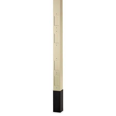 Alum Srvice Pole, Ivory, 10 ft. 2