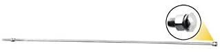 MACs Auto Parts 32-26111 Radiator Support Rods - Stainless Steel With Hardware - 32-3/4 Overall Length - Passenger