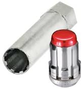 McGard 65557BC Chrome with Blue Cap SplineDrive Wheel Installation Kit (M12 x 1.5 Thread Size) - for 5 Lug Wheels