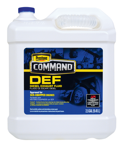 Prestone Command® Diesel Exhaust Fluid (DEF) 2.5 gal.