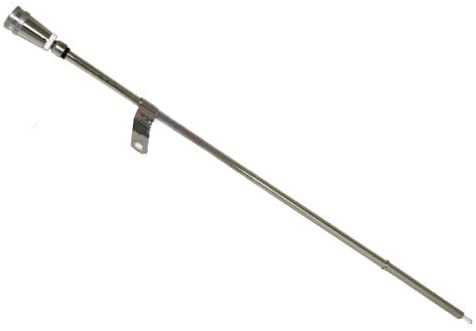 1965-90 Chevy Big Block Engine Oil Dipstick - Chrome w/ Billet Aluminum Handle