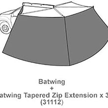 Rhino Rack Batwing Tapered Zip Extension, Suitable with The Batwing Awning, 150 inch
