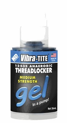 Vibra Tite Anaerobic Threadlocker Medium Strength Gel - 35 ML (2 Pack)