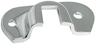 MACs Auto Parts 32-24565 Radiator Support Rod Brackets - On Firewall - Stainless Steel - Passenger