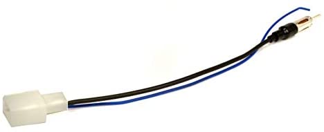 Carxtc Stereo Amplified Antenna Harness Adapter for Installing a New Car Radio w/Antenna Power Lead (See Fitment Above)