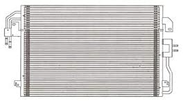 A/C Condenser with Transmission Oil Cooler - Compatible with 2008 Ford Escape (Automatic Transmission) (Except Hybrid)