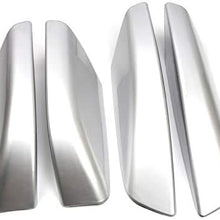 YUZHONGTIAN Silver Roof Rails Rack Leg Cover End Cap Protection Cover Shell for Toyota 4Runner N210 2003-2009